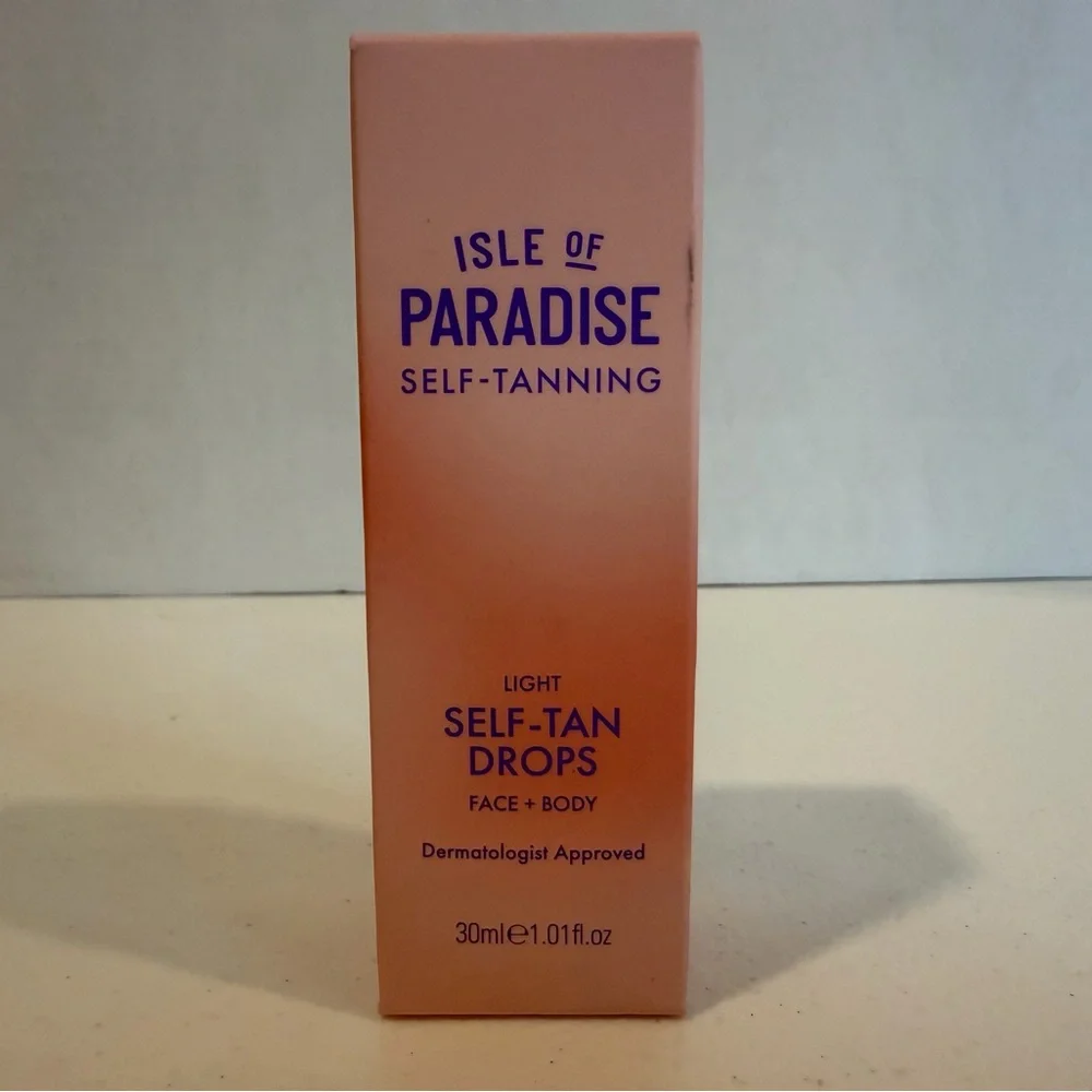 Isle of Paradise Self-Tan Drops Face & Body - Light